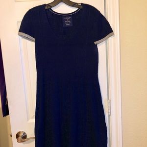 U.S. POLO ASSN. NAVY BLUE & GREY SWEATER DRESS💙